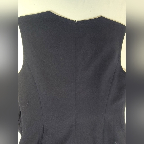 BLACK LABEL BY EVAN PICONE Women's Size 4 Sleeveless Lined Dress w/Front… - Picture 6 of 13